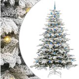 vidaXL Umjetno božićno drvce s nogom Bijelo 240 cm PE i PVC | shoptok.hr