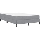  s opruga kutije Svijetlo siva 120 x 190 cm tkanina | shoptok.hr