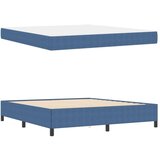  Konstrukcija postelje z vzmetnico Modra 180 x 200 cm blago, (5000127625) | Shoptok.si