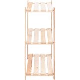 vidaXL stalci za pohranu s 3 razine 5 kom 80x38x90 cm borovina 150 kg | shoptok.hr
