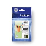 Brother LC3217Y Value Pack 4-barvna kartuša s črnilom, (21553467) | Shoptok.si