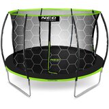  Profilirani vrtni trampolin Neo-Sport 12 ft / 374 cm s unutarnjom zaštitnom mrežom | shoptok.hr