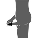 Rebel vodoodporni vibrator (črna) | Shoptok.si