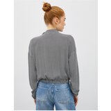 Koton Women's Checkered Blouse Long Sleeve High Neck Button Detailed | Eponuda.ba