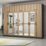Hanah home kale - 5311 walnutanthracite wardrobe | ePonuda.com