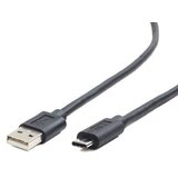 Gembird USB-A /USB-C, 1m USB cable USB 2.0 USB A USB C Black | shoptok.hr