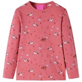  Dječja pidžama s dugim rukavima starinske ružičaste boje 92 | shoptok.hr