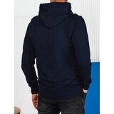 DStreet Bluza męska z nadrukiem granatowa | shoptok.hr