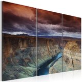  Slika - Clouds over the Grand Canion in Colorado 120x80 Cijene