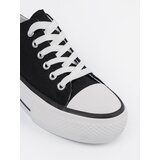 Shelvt Women's black sneakers with Love inscription | shoptok.hr