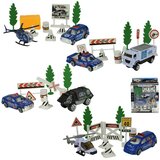 Magic Toys Police Set: Policijski set z vozili in dodatki v različnih različicah 1 kos | Shoptok.si