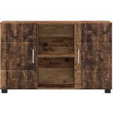  Kreveta s policom FLORIN Staro drvo 88,5 x 30,5 x 55,5 cm | shoptok.hr