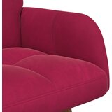 SOFA za dvije osobe Vinska crvena 115 x 61 x 87 cm Baršun | Eponuda.com
