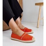 Gemre Orange espadrilles with rhinestones Abia | shoptok.hr