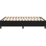  Okvir za krevet s oprugom crni 140 x 190 cm od tkanine | Eponuda.ba