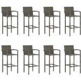  9-dijelni vrtni barski set sivi | shoptok.hr