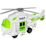  Automobil na baterije s helikopterom u mjerilu 1:16 - zeleno/bijeli | Shoptok.si