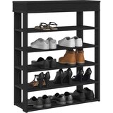 vidaXL Stalak za cipele crni 80x30x98 cm od konstruiranog drva Cijene