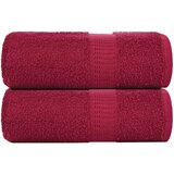 vidaXL Ručnici za pranje FROGN 2 kom. Bordo 30x30 cm 360 g/m² - Bordo 30 x 30 cm 2 Cijene