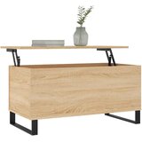 Stolić za kavu boja hrasta 90 x 44,5 x 45 cm konstruirano drvo | Eponuda.com