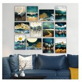 Wallity Ukrasna slika MDF -a (12 komada), 12MDF44YS | shoptok.hr