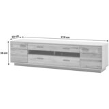 Livetastic TV-ELEMENT barve hrasta | Shoptok.si