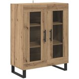 Highboard 2 kom. Umjetnički hrast 69,5 x 34 x 180 cm | shoptok.hr