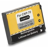 Patona baterija NP-70 za casio exilim EX-Z150 / EX-Z155 / EX-Z250, 850 mah kompatibilnost s originalnom baterijom