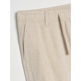 Sinsay Straight leg hlače s dodatkom lana | shoptok.hr