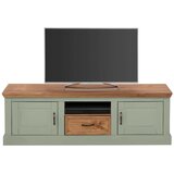Støraa Svijetlo zelena TV komoda od masivnog bora 160x50 cm Selma – | shoptok.hr