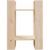 vidaXL knjižna omara/pregrada 41x35x57 cm trdna borovina | Shoptok.si