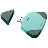 INF 3-v-1 magnetni čitalec SD/TF kartic za Lightning, USB-C in USB-A Green, (5000282783) Cene