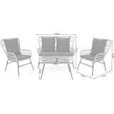  Werona bež / sivi set namještaja | shoptok.hr
