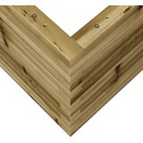  Vrtna sadilica 70x70x45 5 cm od impregnirane borovine | shoptok.hr