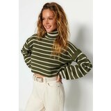 Trendyol Sweater - Khaki - Regular fit Cene'.'