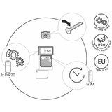 Styler Zidni sat ø 57 cm Archie – | shoptok.hr