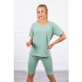 Kesi Set top+leggings dark mint | shoptok.hr