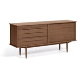 Kave Home Smeđa komoda u dekoru od orahovog drveta Carolin | Shoptok.si