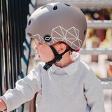 Scoot&Ride® dječja kaciga xxs brown lines | shoptok.hr