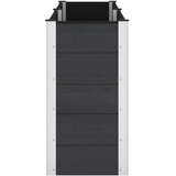  Povišena vrtna gredica Crna 250 x 50 x 91 cm | Eponuda.com
