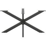  Noge jedilne mize pajkove oblike antracitne 150x78x(72-73) cm jeklo, (5000241498) | Shoptok.si