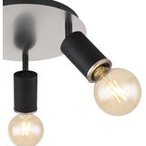 Globo 54032-3B - Spot svetiljka JOSEBA 3xE27/60W/230V, crno drvo | Eponuda.com