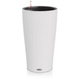 LECHUZA lonec za rastline CILINDRO Cottage 32 - Bela Cene