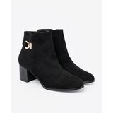 Shelvt Stylish black boots with an elegant decoration | shoptok.hr