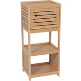 Tendance france tendance kupatilski ormarić 1 vrata i 2 police trinidad 365X30X83CM mdf bamboo 9902764 | Eponuda.com