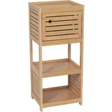tendance kupatilski ormarić 1 vrata i 2 police trinidad 365X30X83CM mdf bamboo 9902764