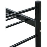  Za krevet crni metalni 100 x 200 cm | shoptok.hr