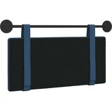  Držeće uzglavlje Zidne Jednobojno Plava 90 x 55 x 5 cm tkanina - Plava 80 cm bez LED svjetla | shoptok.hr
