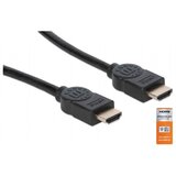 Manhattan Kabel 354837 HDMI z Ethernetom 1 m črn | Shoptok.si