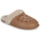 Crocs Nogavice Classic Fuzz Scuff Bež Cene